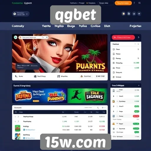 análise da interface do usuário no site qgbet